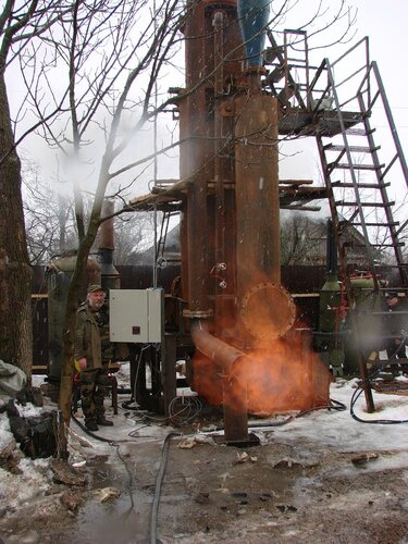Реактор получения синтез газа.